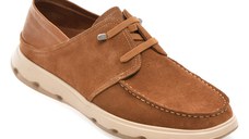 Mocasini GRYXX maro, B552902, din piele naturala