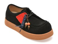 Mocasini GRYXX negri, 3712, din piele intoarsa - 1