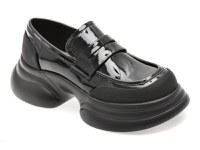 Mocasini GRYXX negri, CC01, din piele naturala lacuita - 1
