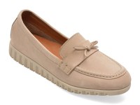 Mocasini IMAGE bej, 261007, din nabuc - 1