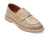 Mocasini IMAGE bej, D380, din piele naturala - 1