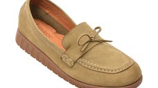 Mocasini IMAGE gri, 261007, din nabuc