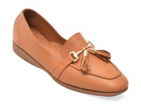 Mocasini IMAGE maro, 261228, din piele naturala - 1