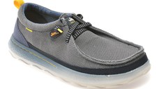 Mocasini JEEP bleumarin, 61090, din material textil