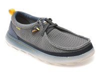 Mocasini JEEP bleumarin, 61090, din material textil - 1