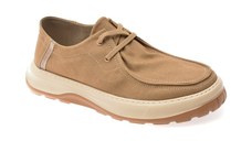 Mocasini OTTER gri, 516001, din material textil