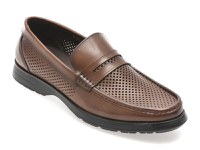 Mocasini OTTER maro, 1252, din piele naturala - 1