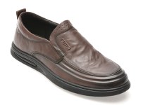 Mocasini OTTER maro, 37310, din piele naturala - 1