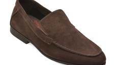 Mocasini OTTER maro, 5014, din piele intoarsa