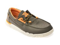 Mocasini REPLAY kaki, MM1110T, din material textil - 1