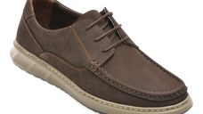 Mocasini SHOWMAN maro, SH4102, din nabuc