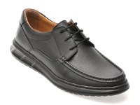 Mocasini SHOWMAN negri, SH4102, din piele naturala - 1