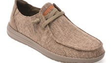 Mocasini SKECHERS maro, MELSON, din material textil