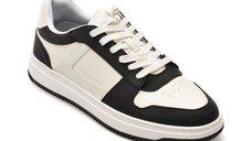 Pantofi ALDO alb-negru, URBANSPEC 122, din piele ecologica