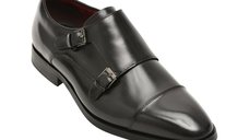 Pantofi ALDO ZIGOF0 01 negri din piele naturala pentru barbati
