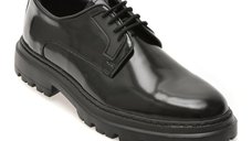 Pantofi BITE THE BULLET BLE3344 negri din piele naturala