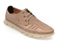 Pantofi BITE THE BULLET gri, OY2090, din nabuc - 1