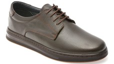 Pantofi BITE THE BULLET maro, RZ001, din piele naturala