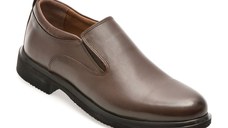 Pantofi BITE THE BULLET maro, RZ005, din piele naturala