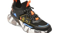 Pantofi BITE THE BULLET negri, 23168, din material textil