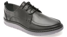 Pantofi BITE THE BULLET negri, NR228, din piele naturala