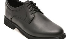 Pantofi BITE THE BULLET RZ004 negri din piele naturala pentru barbati