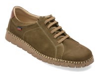 Pantofi CALLAGHAN kaki, 65200, din piele naturala - 1