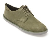 Pantofi CAMPER verzi, WAGON, din piele intoarsa - 1