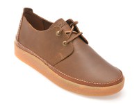 Pantofi CLARKS maro, CLARKWOOD LOW, din piele naturala - 1