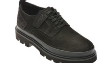 Pantofi CLARKS negri, BADELAC, din nabuc