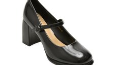 Pantofi de dama EPICA 7523 negri din piele naturala