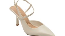 Pantofi eleganti ALDO albi, BRUNETTE 121, din piele naturala