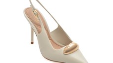 Pantofi eleganti ALDO albi, CAMBERLEY 121, din piele naturala
