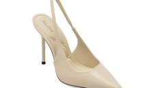 Pantofi eleganti ALDO albi, PUCKERUP 110, din piele ecologica