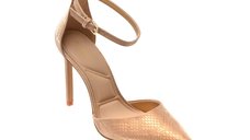 Pantofi eleganti ALDO aurii, DERPERLA 714, din piele ecologica