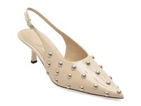 Pantofi eleganti ALDO bej, NAIARAH 108, din piele ecologica lacuita - 1