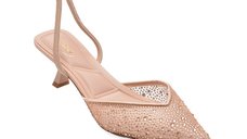 Pantofi eleganti ALDO CALRESA 693 roz din material textil pentru femei