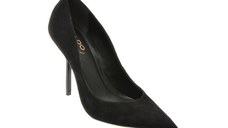 Pantofi eleganti ALDO negri, EMELIE 001, din piele intoarsa