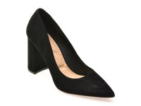 Pantofi eleganti ALDO negri, JAVABRIRYN 007, din piele intoarsa - 1