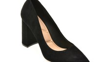 Pantofi eleganti ALDO negri, JAVABRIRYN 007, din piele intoarsa