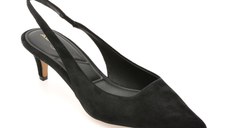 Pantofi eleganti ALDO negri, LEANE 001, din piele intoarsa
