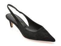 Pantofi eleganti ALDO negri, LEANE 001, din piele intoarsa - 1