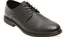 Pantofi eleganti barbatesti OTTER 5670110, negri, din piele naturala
