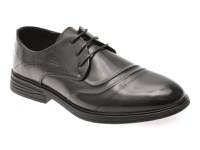 Pantofi eleganti BITE THE BULLET negri, T86192, din piele naturala - 1