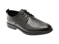 Pantofi eleganti BITE THE BULLET negri, T89625, din piele naturala - 1