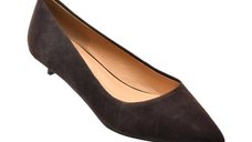 Pantofi eleganti EPICA 3716 maro din piele intoarsa pentru femei