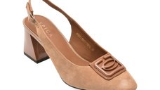 Pantofi eleganti EPICA bej, 5671094, din piele intoarsa