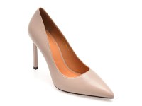 Pantofi eleganti EPICA bej, E19070, din piele naturala - 1