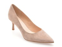 Pantofi eleganti EPICA gri, E76, din piele intoarsa - 1