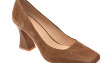 Pantofi eleganti EPICA maro, 5413, din piele intoarsa